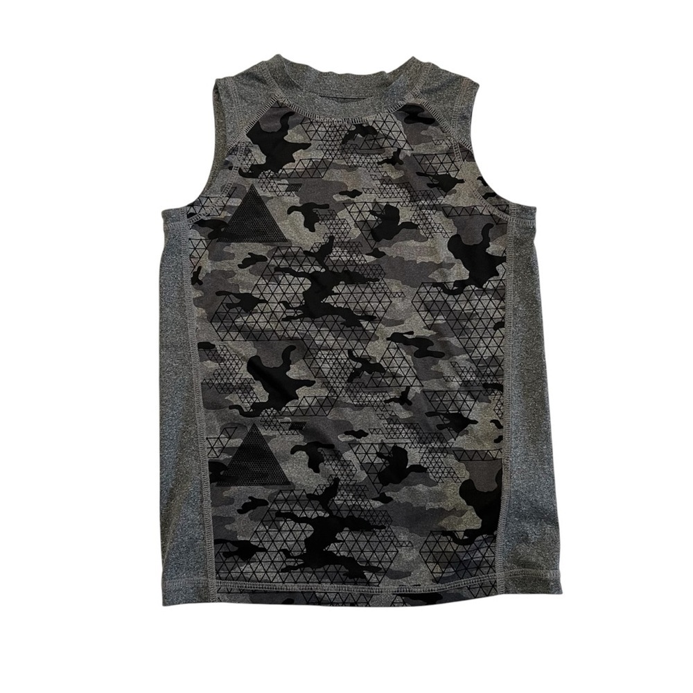 Joe Fresh Gray and Black Athletic Tank‎ Top